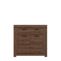Komoda Mebelbos Brass 2d1s, 111,8x40x107,1 cm, ruda