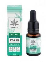 CANNALINE viso spektro CBD kanapių aliejus 5 % – 500 mg CBD, 10 ml