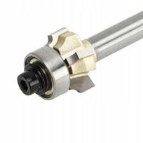 Frezas su 4 ašmenimis, 1/4" kotu, medienai ir baldų briaunoms