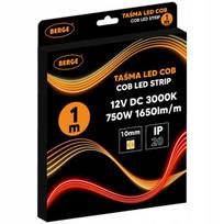 Led juosta Cob 12v 1m 528 Led 15w 1650lm 3000k šiltai balta