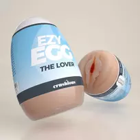 Crushious Ezy Egg The Lover Blue Intimate Stimulation Device TPE ABS