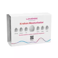 Lovense Kraken Travel-Size Intimate Machine, Stretchable TPE, 6 Textures