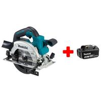 Makita DHS660Z + 5,0 Ah Akum. rankinis diskinis pjūklas (18V 1 x 5Ah akumuliatorius)