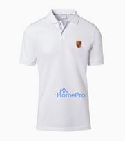 "Crest Polo" marškinėliai, vyriški, balti, M