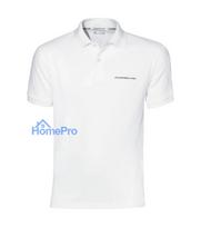 Polo marškiniai, Porsche logotipas, vyrams, balti, XXXL
