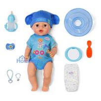 ZAPF Creation Zapf Baby born Jonas Click & Play 43cm