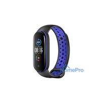 Beline Design Strap Xiaomi Mi Band 7 / 6 / 5 Black-Blue