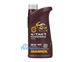„MANNOL“ 4 taktų motociklų alyva 15W50 1L 7832