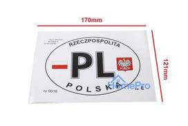 PL LIPDUKAS, VĖLIAVA/EMBLEMA, LENKIJA, DIDELĖ, E KAT., 160x117mm