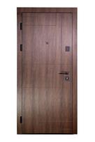 Išorinės buto durys Domoletti STYLE, kairinės, ruda sp., 205 x 86 x 11 cm