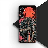 Apsauginis dėklas Apple iPhone 17 16 14 15 Plus Pro Max 16E ProMax + 15Plus 15+ 16+ Dėklas Telefonui Berserk Animacinis Guts iPhone 16 black