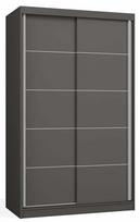 Spinta Iga 120 C, antracito sp., 61 cm x 120 cm x 200 cm