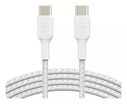BELKIN CAB004BT1MWH2PK data transfer and charging cable | USB-C | 1m | white | 2-pack
