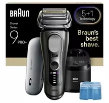 BRAUN Series 9 Pro+ 9675cc Foil shaver Trimmer Grey, Silver