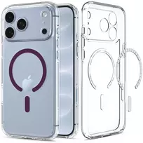 Spigen ULTRA HYBRID MAGSAFE IPHONE 17 PRO MAX / 18 PRO MAX CLEAR/BURGUNDY