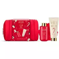 Grace Cole Body Care Set with Bag ( Fík  AND  Brusinka ) - Gift set of body care in a pouch