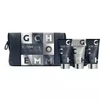 Grace Cole Homme Bathing Set ( Black Pepper  AND  Mandarin ) - Gift set in a pouch ( 4 pcs )