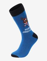 Lindbergh - Christmas Bamboo Sock - Įprastos kojinės - Mėlyna