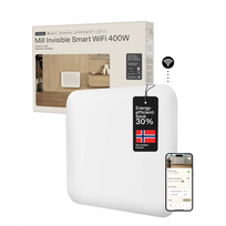 PA400WIFI4 Mill Invisible Smart WiFi Heater | PA400WIFI4 | Panel Heater | 400 W | Suitable for rooms up to 4-6 m² | White | IPX4