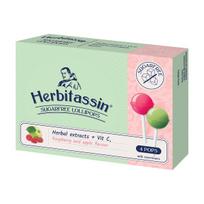 HERBITASSIN becukriai ledinukai, aviečių skonio, N4