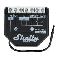 Shelly Qubino Wave2PM valdiklis, 2 kanalų, Z-Wave (galios matavimas)