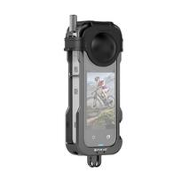 Metalinis apsauginis rėmelis su objektyvo dangteliu PULUZ, skirtas Insta360 X4