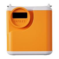 Flextail Nano Pump 5C2 nešiojama pompa (oranžinė)