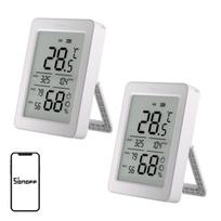 Sonoff ZigBee SNZB-02DR2 temperatūros ir drėgmės jutiklis, 2 vnt. pakuotė
