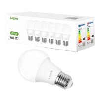 LED lemputė LEPRO 100090-DW-EU-6 E27 A60 8,5W (60W) 806 lm 6500 K šalta 180° 6 vnt.