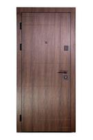 Išorinės buto durys Domoletti STYLE, kairinės, ruda sp., 205 x 86 x 11 cm
