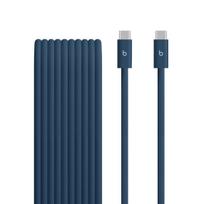 Kabelis Beats MHX84ZM/A, USB Type-C, 300 cm, mėlyna sp., 240 W