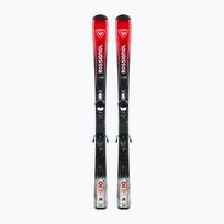 Vaikiškos kalnų slidės + apkaustai Rossignol Hero Jr 100-140 + Kid 4 GW