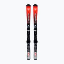 Vaikiškos kalnų slidės + apkaustai Rossignol Hero Jr 130-150 + Xpress 7 GW