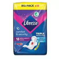 Paketai LIBRESSE MAXI NIGHT, 18 vnt.