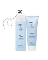FILLER ✴ TRAVEL KIT - Šampūnas (100 ml) ir kaukė (75 ml)