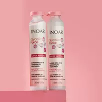INOAR Glycolic Force - ampulė porėtiems plaukams, 45ml