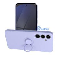 Case for Samsung S24 FE Silicone Ring purple