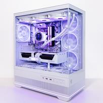 (P961) Stacionarus žaidimų-darbo kompiuteris Ryzen 7 9800X3D B850 WiFi 32GB DDR5 2TB NVME RX 9070 XT 16GB Baltas