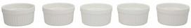 Keramikinis kepimo indas, rinkinys Kitchen&GO, balta sp., 8 cm x 8 cm, 0.125 l