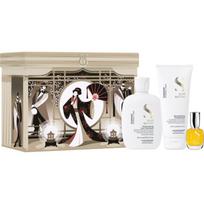 Alfaparf Milano Semi di Lino Diamond Holiday Kit dovanų rinkinys plaukų blizgesiui ir švelnumui užtikrinti