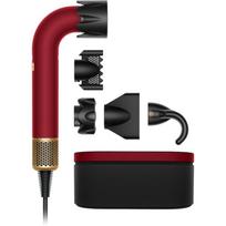Dyson Supersonic r HD17 T1/T2 Red Velvet/Gold profesionalų lygio plaukų džiovintuvas su jonizatoriumi Straight + Wavy 1 vnt.