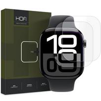 Hofi HydroFlex Pro+ plėvelės Apple Watch 10 / 11 46 mm, 2 vnt., skaidrios