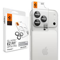 Kameros apsauginis stiklas Spigen Optik Pro Glas.tR EZ Fit iPhone 18 Pro / iPhone 18 Pro Max 2 vnt., sidabrinis