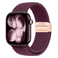 Dirželis Tech-Protect NylonMag Apple Watch 8 / 9 / 10 / 11 / 12 / SE (40 / 41 / 42 mm), bordo