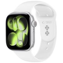 Dirželis Tech-Protect Silicone Apple Watch 8 / 9 / 10 / 11 / 12 / SE (40 / 41 / 42 mm), baltas