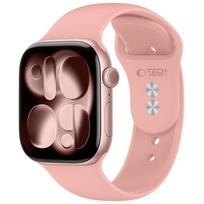 Dirželis Tech-Protect Silicone Apple Watch 8 / 9 / 10 / 11 / 12 / SE / Ultra (44 / 45 / 46 / 49 mm), dulkėtas rožinis