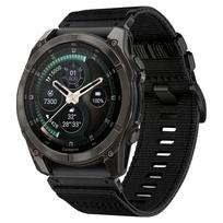 Dirželis Tech-Protect Nylon Classic Garmin Fenix 5X / 5X Plus / 6X / 6X Pro / 7X / 8 / 8 Pro / 9 / 9 Pro (47 mm), juodas