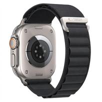 Dirželis Tech-Protect Nylon Pro Apple Watch 8 / 9 / 10 / 11 / 12 / SE / Ultra (44 / 45 / 46 / 49 mm), juodas