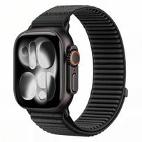 Dirželis Tech-Protect NylonLoop Apple Watch 8 / 9 / 10 / 11 / 12 / SE / Ultra (44 / 45 / 46 / 49 mm), juodas