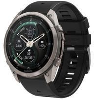 Dirželis Tech-Protect Silicone Garmin Fenix 5X / 5X Plus / 6X / 6X Pro / 7X / 8 / 8 Pro / 9 / 9 Pro (47 mm), juodas
